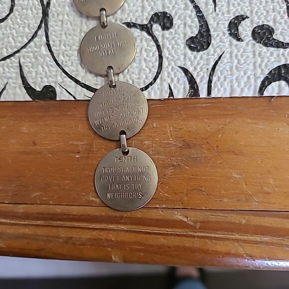 Vintage  Ten Commandments  Book Mark - Picture 6 of 7